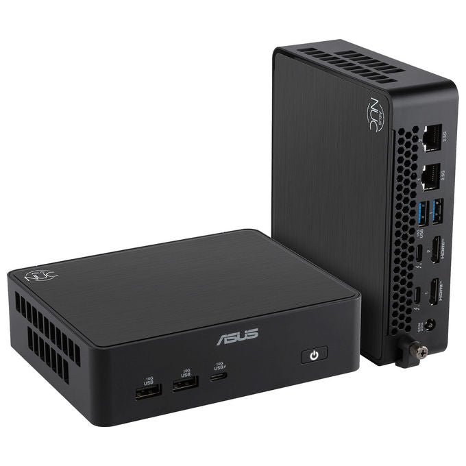 Asus 90AR00W2-M00090 NUC 16 Pro Mini PC barebone Intel Core Ultra 7 356H 16 core colore Nero