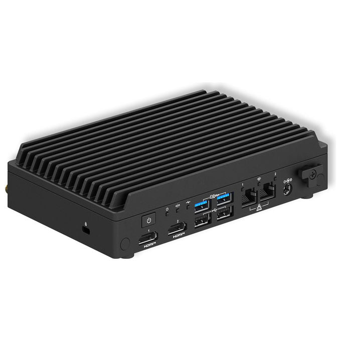 Asus NUC 13 Rugged, Mini PC Barebone, Intel Atom x7211E, Nero