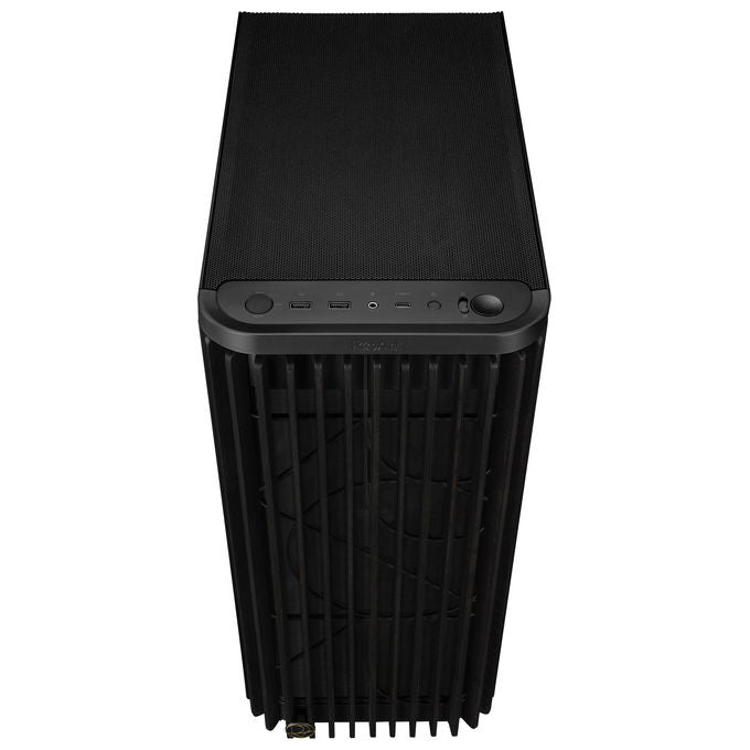 Asus 90DC00M0-B39000 ProArt PA401 Tower Case ATX con pannello laterale in vetro temperato e materiale in legno di frassino colore Nero