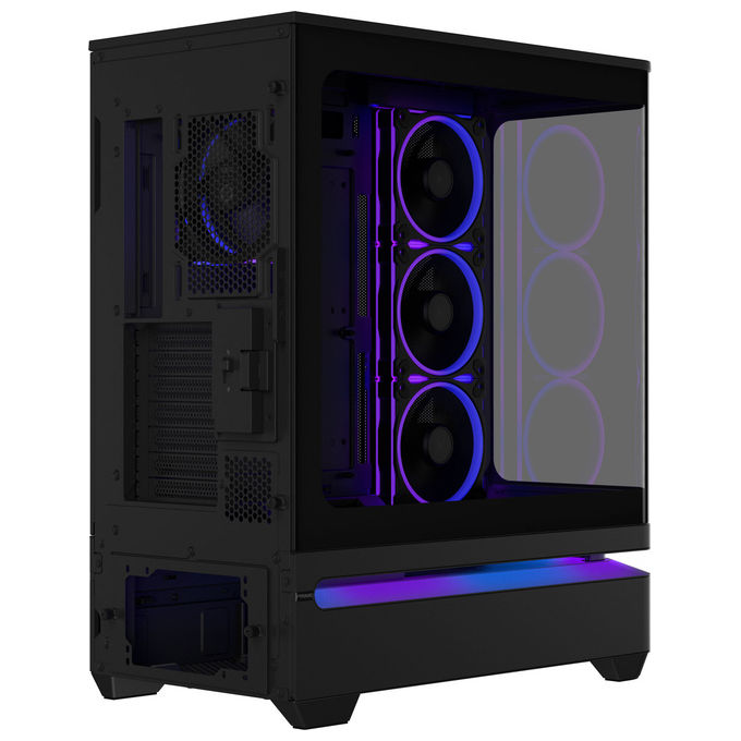Asus 90DC0110-B19000 PRIME AP304 Case ATX Middle Tower Vetro Temperato 4 Ventole ARGB Aura Sync colore Nero