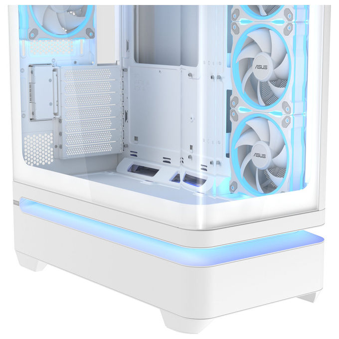 Asus 90DC0113-B19000 PRIME AP304 TG ARGB Case PC Middle-tower con pannello in vetro temprato e 4 ventole ARGB 120 mm colore Bianco