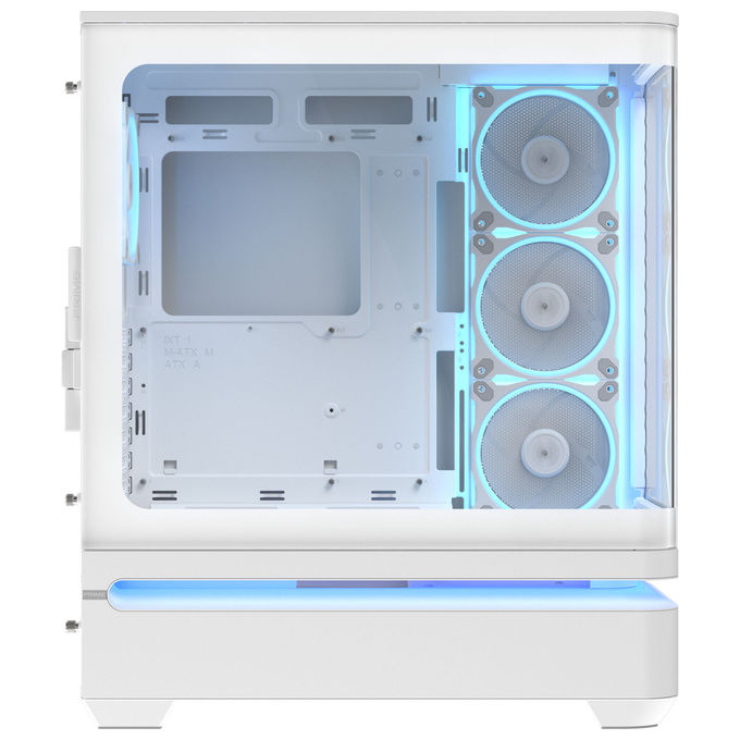 Asus 90DC0113-B19000 PRIME AP304 TG ARGB Case PC Middle-tower con pannello in vetro temprato e 4 ventole ARGB 120 mm colore Bianco