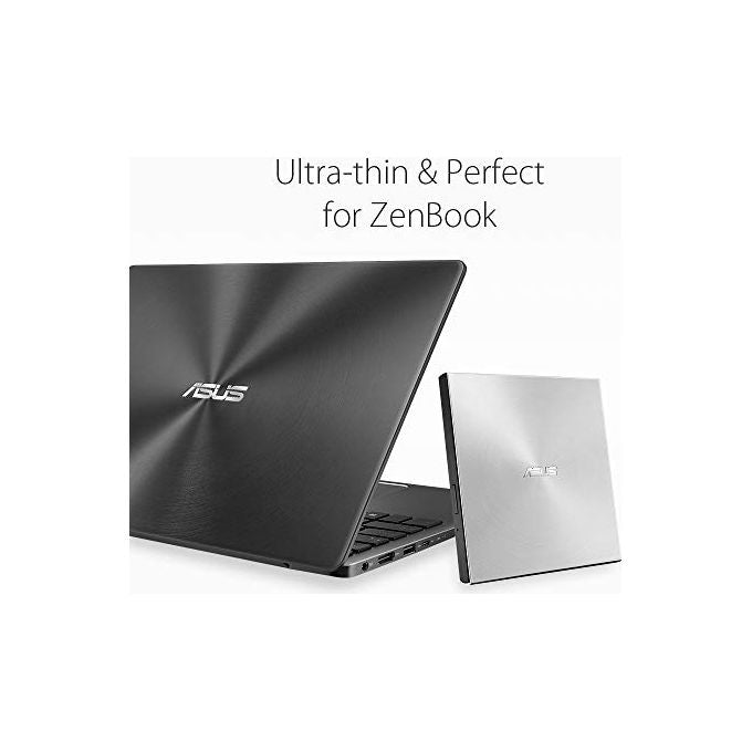 Asus 90DD02A2-M29000 ZenDrive U9M Masterizzatore DVD Esterno USB Type-C Type-A M-DISC colore Argento