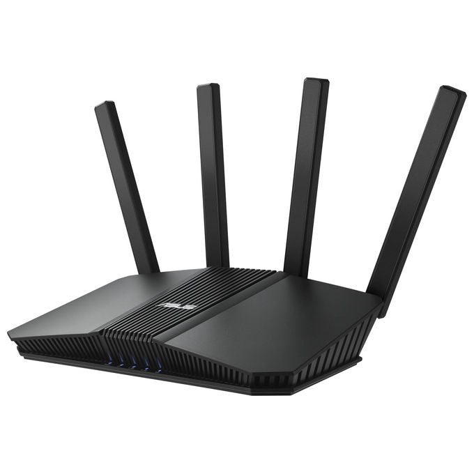 ASUS router WiFi 7 dual-band RT-BE55 90IG0A80-MO3C00 BE3600 porta WAN 2.5G AiMesh AiProtection Pro VPN controllo genitori nero