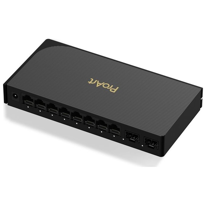 Asus 90IG0AF0-MO9B00 ProArt Switch PQG-U1080 Switch Non Gestito 8 Porte 2.5G Ethernet 2 Slot SFP+ colore Nero