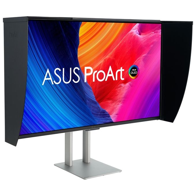 Asus PA32UCDMR-K ProArt Display Monitor Professionale 31,5'' QD-OLED 4K UHD 3840x2160 240Hz 0,1ms 1000 nit Dolby Vision colore Nero
