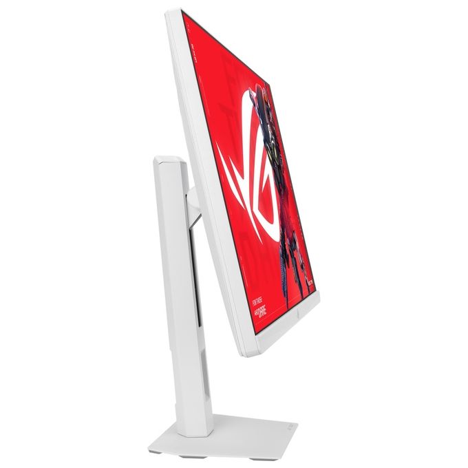 ASUS monitor gaming ROG Strix XG27ACMES-W, 27 pollici, Fast IPS, 2560x1440, 255Hz, 0.3ms, G-Sync, USB-C, bianco