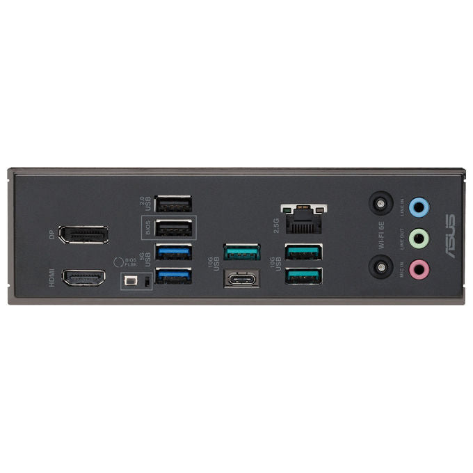 ASUS scheda madre B850 MAX GAMING WIFI, socket AM5, chipset AMD B850, DDR5, PCIe 5.0, 3 slot M.2, Wi-Fi 6E, ATX, nera
