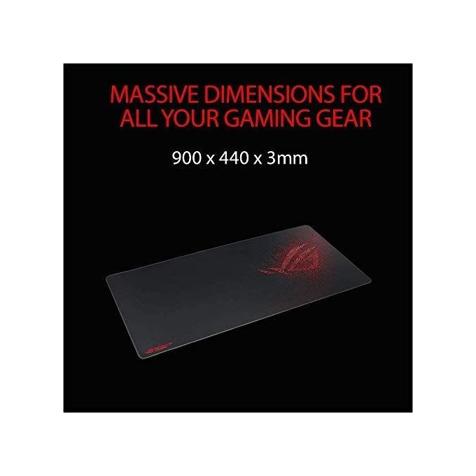 ASUS ROG Sheath Nero-Rosso Gaming Mousepad