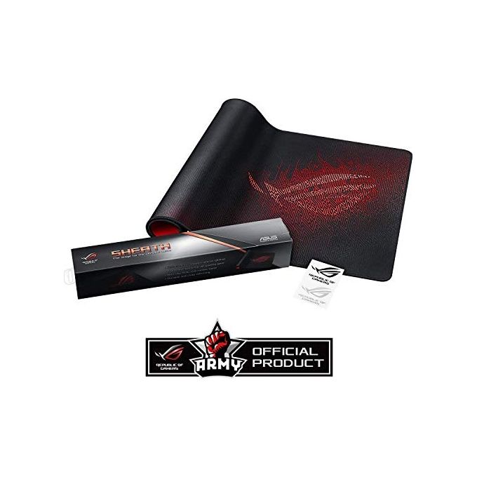 ASUS ROG Sheath Nero-Rosso Gaming Mousepad