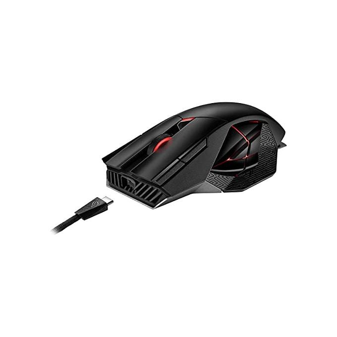 Asus 90MP0220-BMUA00 ROG Spatha X Mouse Gaming Wireless USB-C Ottico 19000 DPI 12 Tasti Programmabili RGB colore Nero