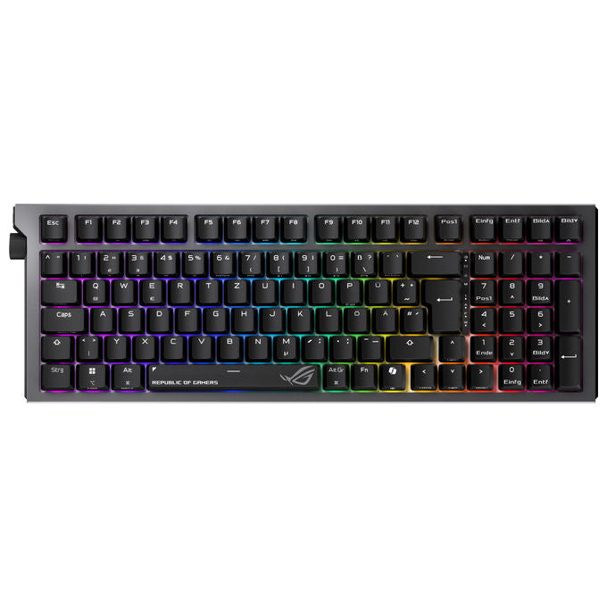 Asus 90MP04IF-BKIA03 ROG Strix Morph 96 Tastiera Gaming Wireless Meccanica Switch NX V2 Hot-Swap RGB Layout Italiano colore Nero