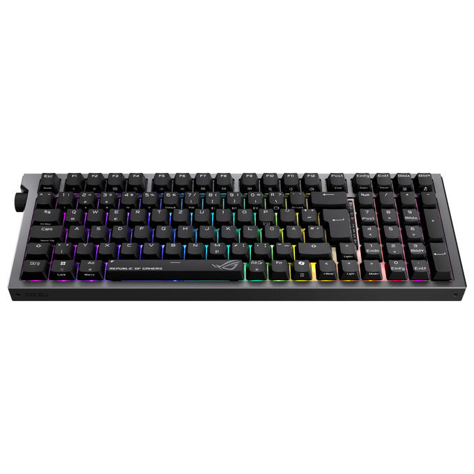 Asus 90MP04IF-BKIA03 ROG Strix Morph 96 Tastiera Gaming Wireless Meccanica Switch NX V2 Hot-Swap RGB Layout Italiano colore Nero
