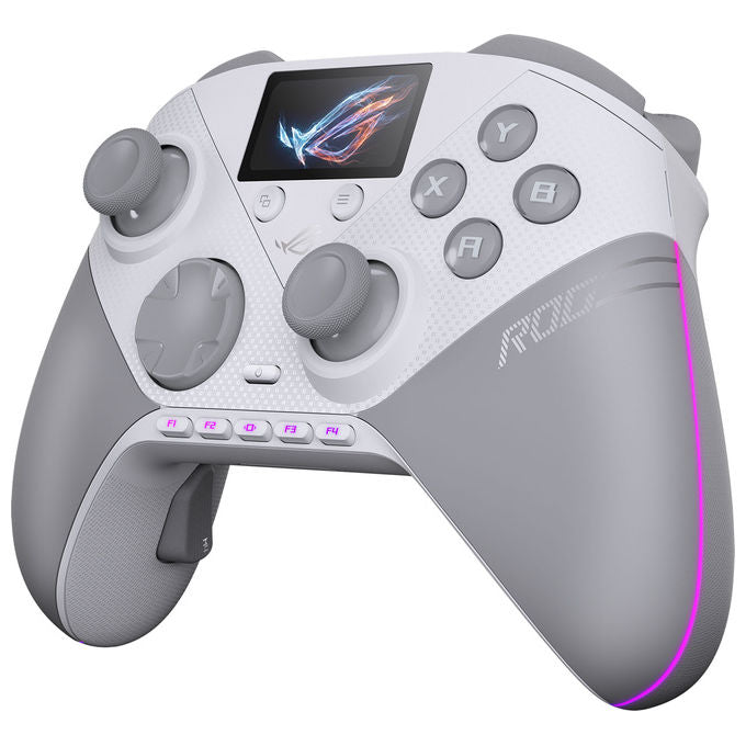 Asus 90MP05A0-BDUA10 ROG Raikiri II Pro Gamepad PC Bluetooth 5.0 USB Type-C 79 h batteria colore Bianco