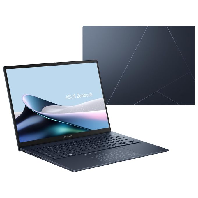 Asus UX3405CA-SU1560W Zenbook 14 Notebook OLED Touch Intel Core Ultra 9 285H 16GB RAM SSD 512GB Win 11 Home colore Blu