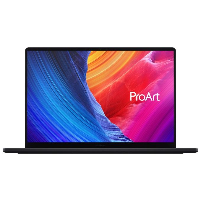 Asus H7606WP PROART P16 AMD Ryzen Master AI 9 HX 370 Notebook 16 pollici 3K OLED Touch 64GB RAM 4TB SSD NVIDIA RTX 5070 8GB GDDR7 Windows 11 Pro Nero