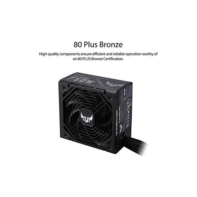 ASUS TUF Gaming 750B Alimentatore 750W 80 PLUS Bronze ATX Non Modulare Nero