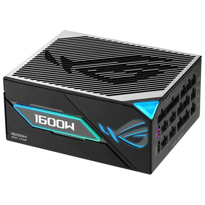 Asus 90YE00VB-B0NA00 ROG-THOR-1600T3-GAMING-EVO Alimentatore per Computer 1600 W 80 PLUS Titanium ATX Grigio