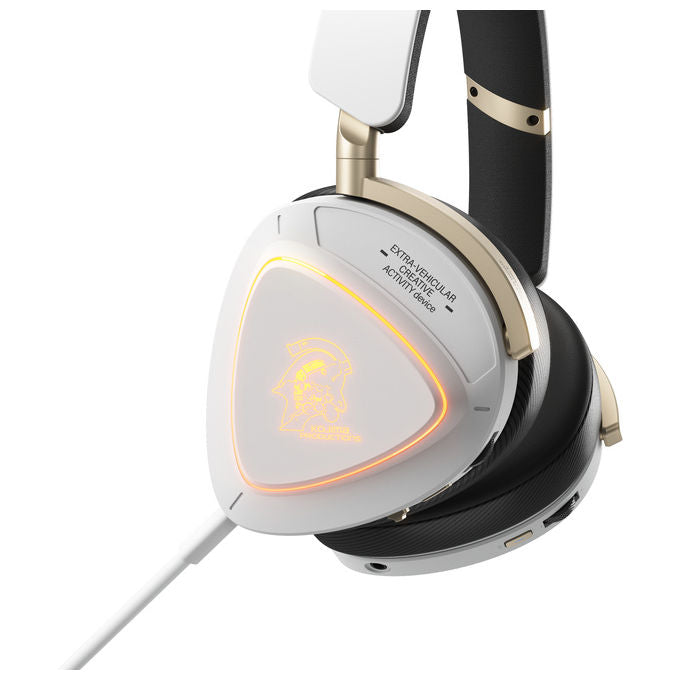 Asus 90YH04C0-BHUA10 ROG Delta II-KJP Cuffie Gaming Tri-Modalita' Wireless 2.4GHz Bluetooth 3.5mm con Microfono Staccabile colore Bianco