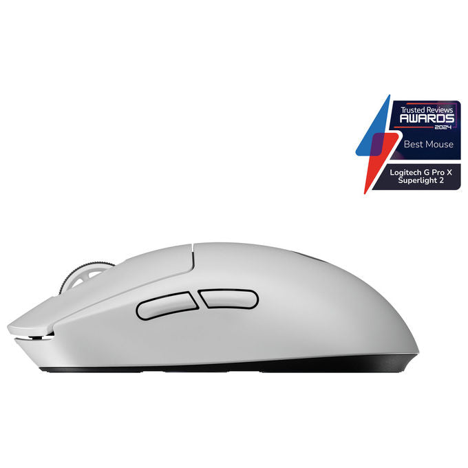 Logitech G 910-006638 PRO X SUPERLIGHT 2 Mouse Gaming Wireless 32000 DPI 2000 Hz 0,5 ms Peso 60 g colore Bianco