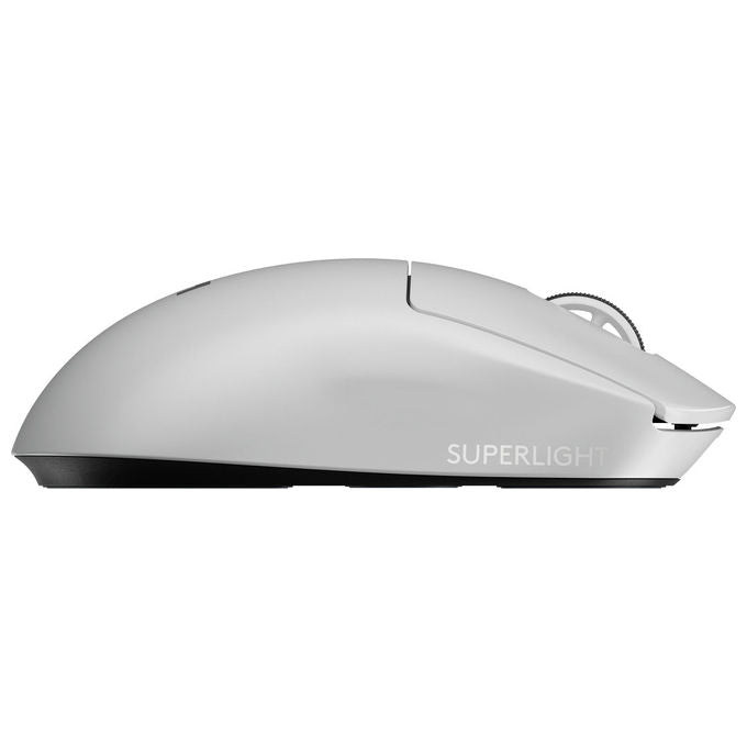 Logitech G 910-006638 PRO X SUPERLIGHT 2 Mouse Gaming Wireless 32000 DPI 2000 Hz 0,5 ms Peso 60 g colore Bianco