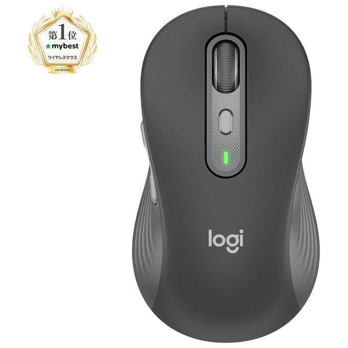 Logitech 910-007509 Signature Plus M750L Mouse Wireless Ottico 4000 DPI 6 Tasti Bluetooth RF Multi-dispositivo colore Grafite