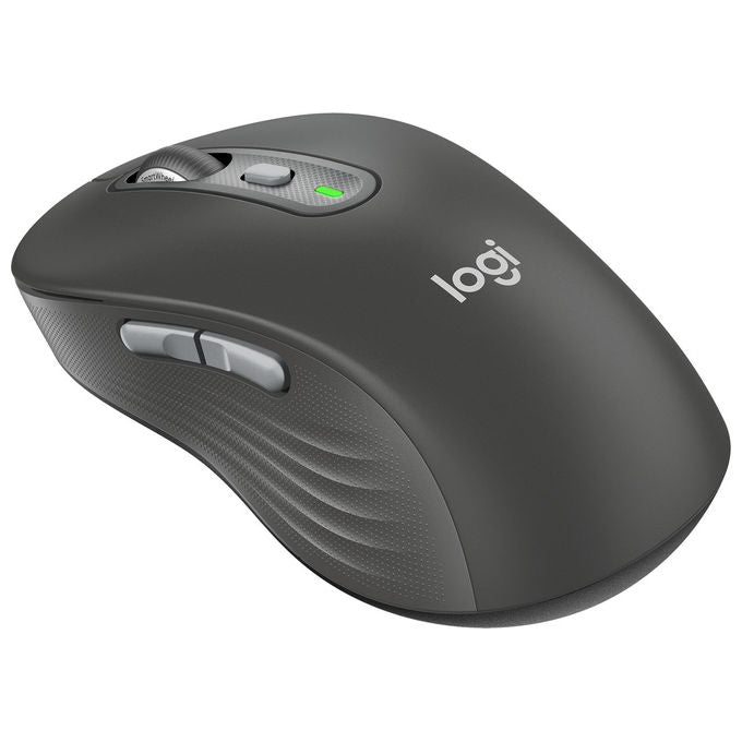 Logitech 910-007509 Signature Plus M750L Mouse Wireless Ottico 4000 DPI 6 Tasti Bluetooth RF Multi-dispositivo colore Grafite