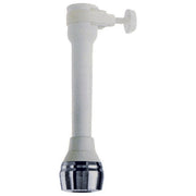 Siroflex 2790-S - Doccetta atomizzatore universale a 2 funzioni (getto + spruzzo), 15 cm, cromata