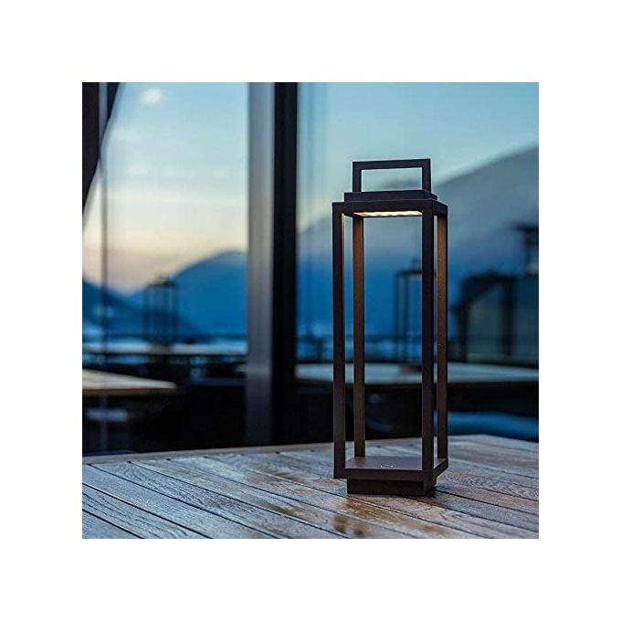 Ab By Abert Resort Lampada da Tavolo Portatile Corten