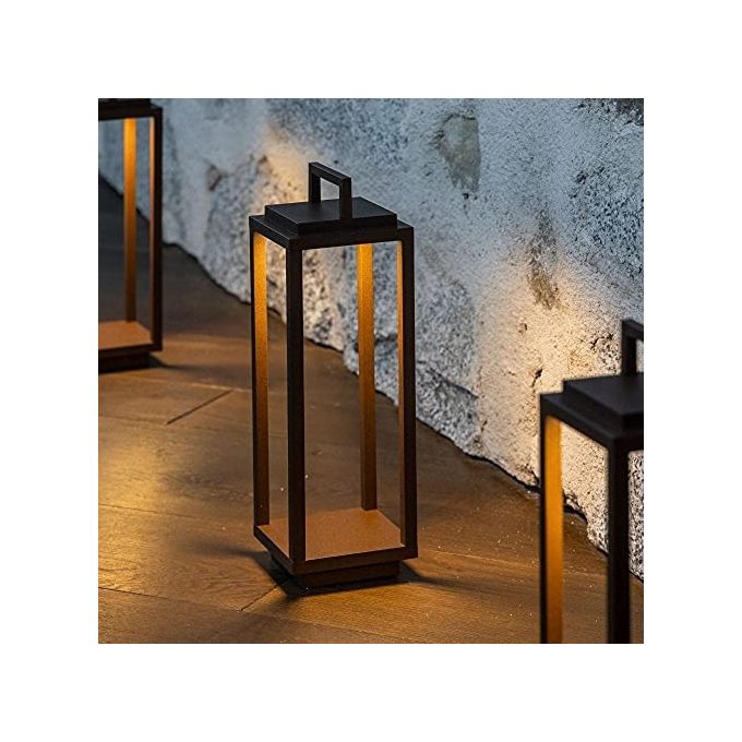 Ab By Abert Resort Lampada da Tavolo Portatile Corten