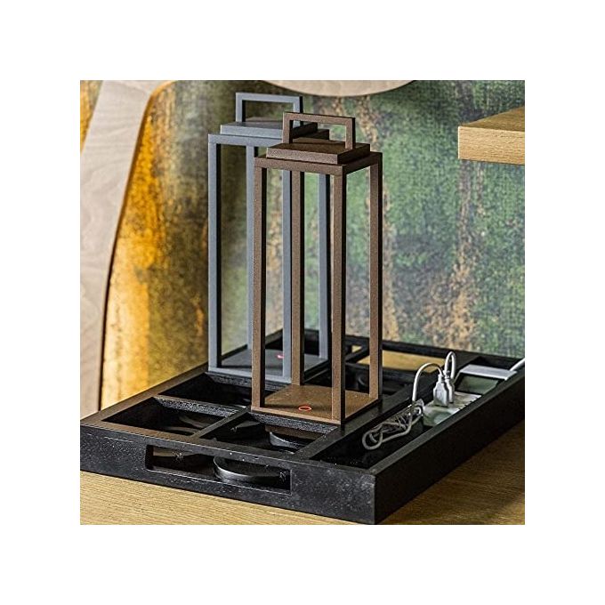 Ab By Abert Resort Lampada da Tavolo Portatile Corten