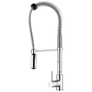 CM PONZA 9105 MISCCRM ACQUAMIX Miscelatore cucina con mollettone e doccia a due getti colore Cromato
