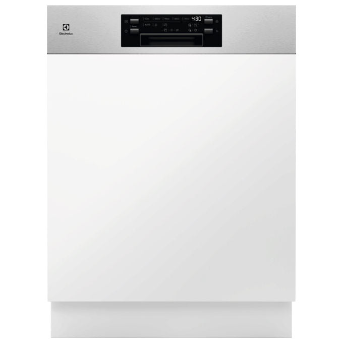 Electrolux E62IB201SX Serie 600 Lavastoviglie Integrata parziale 14 coperti Classe B 44 dB AirDry 360Clean Inverter (82x60x57 cm) colore Inox
