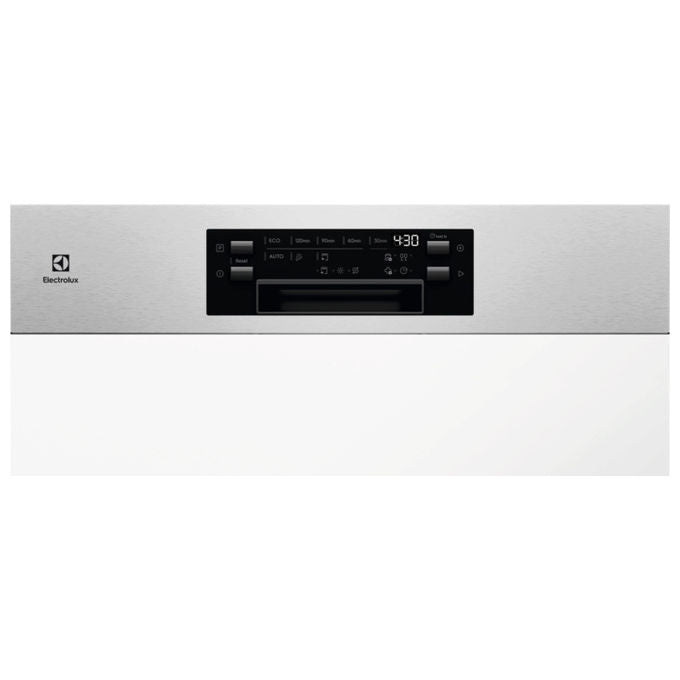 Electrolux E62IB201SX Serie 600 Lavastoviglie Integrata parziale 14 coperti Classe B 44 dB AirDry 360Clean Inverter (82x60x57 cm) colore Inox