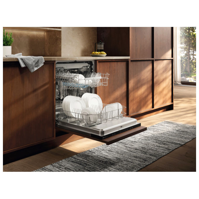 Electrolux E62IB201SX Serie 600 Lavastoviglie Integrata parziale 14 coperti Classe B 44 dB AirDry 360Clean Inverter (82x60x57 cm) colore Inox