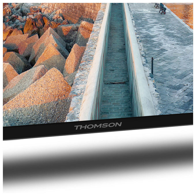 Thomson 40FG2S15 Smart TV 40'' Full HD LED Google TV DVB-T2 HEVC Triplo Sintonizzatore 3 HDMI colore Nero