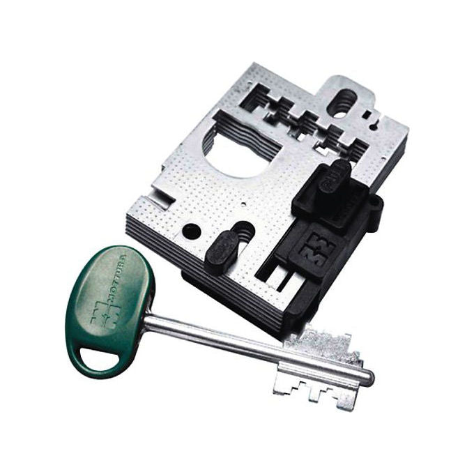 MOTTURA 91384102 Easy Go Kit Gorges di Ricambio per Serrature Serie 20500-20550 Versione Destra con 3 Chiavi 60 mm colore Verde o Kaki