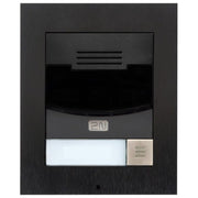 2N Telecommunications 9155301CBS Solo Camera Flush Mount Black Surface