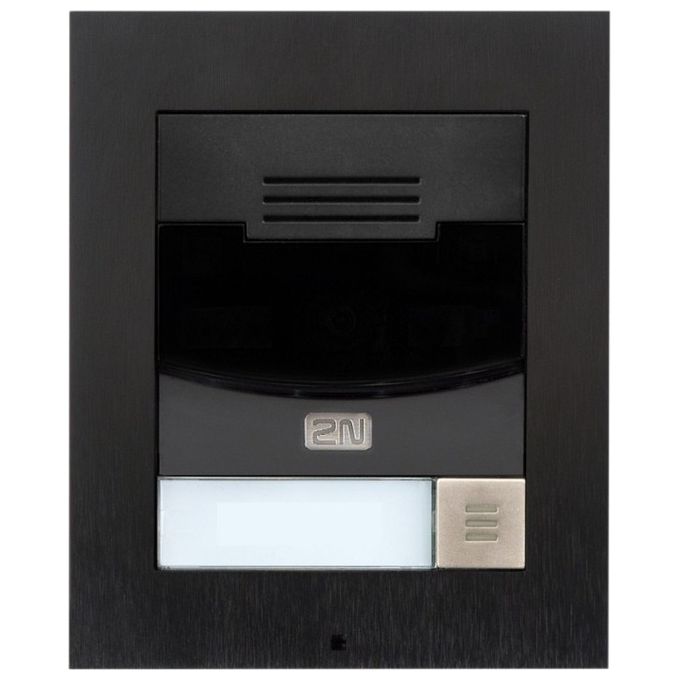 2N Telecommunications 9155301CBS Solo Camera Flush Mount Black Surface