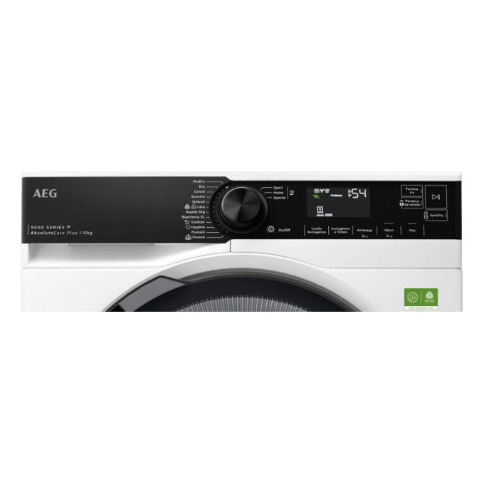 AEG 916 900 828 Serie 9000 Asciugatrice Caricamento Frontale 10 Kg Classe B 118 L 62 dB (60x64x85 cm) colore Bianco