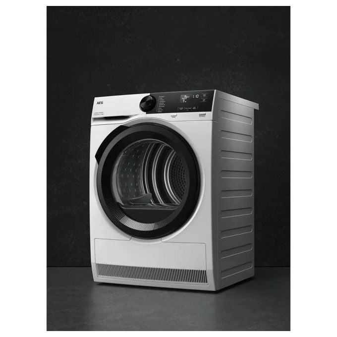 AEG 916900890 Serie 7000 Asciugatrice Caricamento frontale 9 Kg Classe C Pompa di calore MixDry SensiDry (59.6x63.8x85 cm) colore Bianco