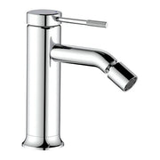 Idrobric 8007931092304 Riviera Miscelatore bidet Monocomando con cartuccia a dischi ceramici 25 mm e flessibili inox 3-8F colore Cromato