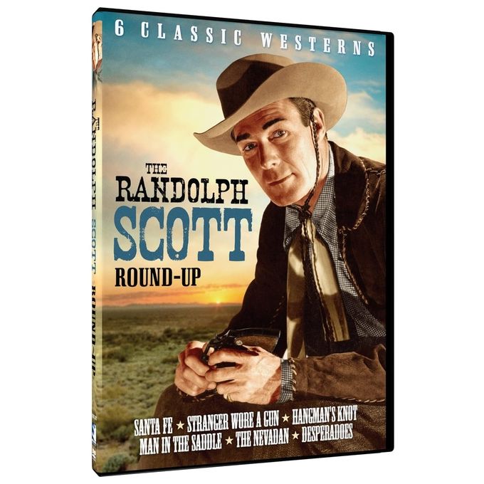 DVD The Randolph Scott Round-Up Volume 2 Collezione di film classici per gli appassionati del genere Western