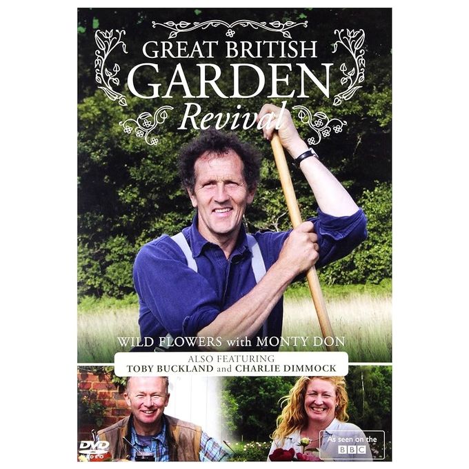 Spirit Entertainment Great British Garden Revival Wild Flowers with Monty Don DVD Regione 2 Lingua Inglese Documentario BBC