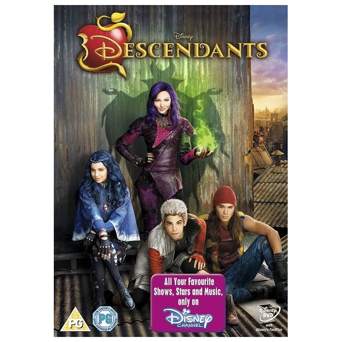 DISNEY Descendants Edizione Peasi Bassi e Regno Unito per Gaming Musica Film e TV DVD