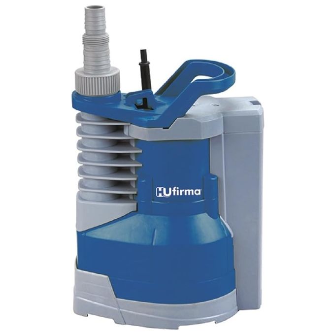 HU-Firma 7577015 HU-7500-G Elettropompa Sommersa Acque Sporche 750W portata 225 l-min prevalenza 8m galleggiante integrato cavo 10m attacco 1''