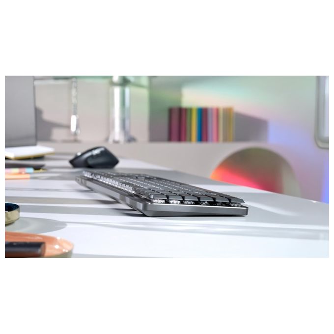 Logitech MX Mechanical Tastiera Wireless QWERTY UK Grafite Silenziosa