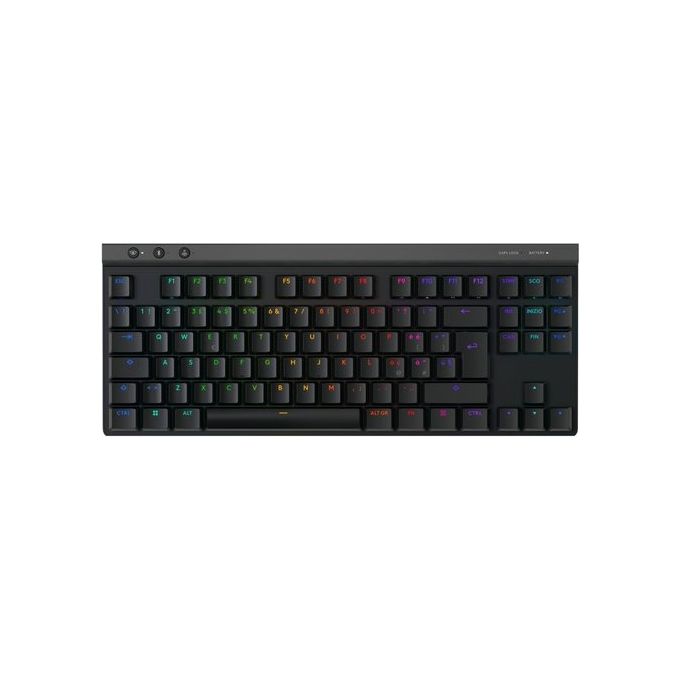 Logitech G 920-012565 G515 LIGHTSPEED TKL Tastiera Gaming Meccanica Wireless Tenkeyless PBT Retroilluminata RGB 1,3 mm 1 ms colore Nero