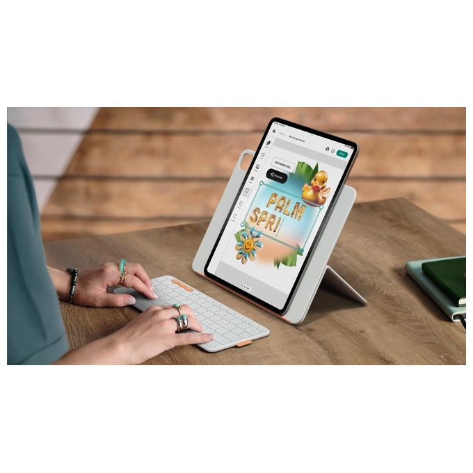 Logitech Flip Folio Pale Grey