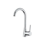 CM 9213MISCCRM ACQUAMIX CAPRI Miscelatore cucina con canna girevole 360° in lega di ottone e acciaio colore Cromato